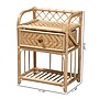 bali & pari Kobie 23.6" H Natural Rattan Nightstand, Natural (226-13120-HiT)~#|#~sp320331383_sc7