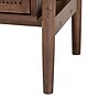 Baxton Studio Alyssa 22.2" H Wood and Rattan Nightstand, Walnut Brown (252-13949-HiT)~#|#~sp320331409_sc7