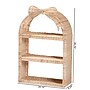 bali & pari Creusa 30.7" H 3-Tier Natural Rattan Wall Shelf, Natural Brown (266-14572-HiT)~#|#~sp320331432_sc7
