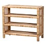 bali & pari Abelia 30" H 4-Tier Natural Rattan Display Shelf, Natural (262-14416-HiT)~#|#~sp320331448_sc7