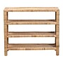 bali & pari Abelia 30" H 4-Tier Natural Rattan Display Shelf, Natural (262-14416-HiT)~#|#~sp320331449_sc7