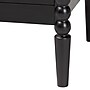Baxton Studio Lucera 24" H Wood Bobbin Nightstand, Black (257-14122-HiT)~#|#~sp320331471_sc7