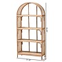 bali & pari Natania 65" H 4-Tier Natural Rattan Display Shelf, Natural (262-14415-HiT)~#|#~sp320331486_sc7