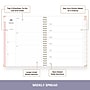 Blue Sky Sincerely Jules 8.5" x 11" Weekly & Monthly Planner, Pink/White (164241)~#|#~sp320331499_sc7
