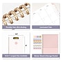 Blue Sky Sincerely Jules 8.5" x 11" Weekly & Monthly Planner, Pink/White (164241)~#|#~sp320331502_sc7