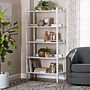Baxton Studio Lucera 62.4" H 5-Tier Bobbin Display Shelf, White (271-14761-HiT)~#|#~sp320331525_sc7