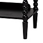 Baxton Studio Lucera 62.4" H 5-Tier Bobbin Display Shelf, Black (271-14760-HiT)~#|#~sp320331557_sc7