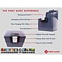 First Alert Fireproof and Waterproof Digital Lock Security Safe, 0.59 Cu. Ft., Black (2603DF)~#|#~sp320331665_sc7