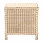 bali & pari Lanica 24" H Sun Bleached Rattan Nightstand, Pale Brown (248-13728-HiT)~#|#~sp320332153_sc7