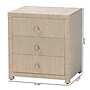 bali & pari Quinn 24" H Natural Grasscloth Nightstand, Natural and Gold (254-14031-HiT)~#|#~sp320332178_sc7