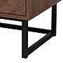 Baxton Studio Sadia 31.5" H Wood Storage Cabinet, Walnut Brown and Black (226-12917-HiT)~#|#~sp320332255_sc7