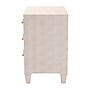 Baxton Studio Nira 28.9" H Faux Shagreen Storage Cabinet, Beige and Brass (251-13971-HiT)~#|#~sp320332269_sc7