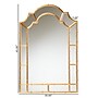 Baxton Studio Bedivere Wall Mirror, Metal (229-13068-HiT)~#|#~sp320332287_sc7