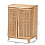 bali & pari Yanka 31.5" H Natural Rattan Storage Cabinet, Natural (244-13646-HiT)~#|#~sp320332308_sc7