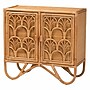 bali & pari Baylor 31.9" H Natural Rattan Storage Cabinet, Light Honey (250-13702-HiT)~#|#~sp320332310_sc7