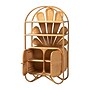 bali & pari Noreen 60.2" H Peacock Fan Natural Rattan Storage Cabinet, Light Honey (262-14420-HiT)~#|#~sp320332401_sc7