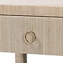 bali & pari Nata 24" H Natural Grasscloth Nightstand, Natural and Gold (254-14032-HiT)~#|#~sp320332424_sc7