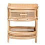 bali & pari Divitia 21.7" H Natural Rattan Nightstand, Natural (244-13672-HiT)~#|#~sp320332438_sc7