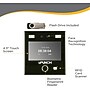 uPunch Face Recognition Time Clock System, Black (MK5000)~#|#~sp320392604_sc7