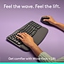 Logitech Ergo Series Wave Keys & Lift Combo Wireless Keyboard and Optical Mouse Combo, Graphite (920-013612)~#|#~sp320398450_sc7