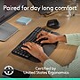 Logitech Ergo Series Wave Keys & Lift Combo Wireless Keyboard and Optical Mouse Combo, Graphite (920-013612)~#|#~sp320398451_sc7