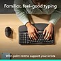 Logitech Ergo Series Wave Keys & Lift Combo Wireless Keyboard and Optical Mouse Combo, Graphite (920-013612)~#|#~sp320398452_sc7