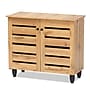 Baxton Studio Gisela Wood Shoe Cabinet, Oak Brown and Black (189-11993-HiT)~#|#~sp320398652_sc7