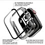 SaharaCase ZeroDamage Integrated Case with Tempered Glass Screen Protector for Apple Watch Series 11 & Series 10, Clear, 46mm~#|#~sp320398669_sc7
