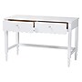Baxton Studio Roni 47" Wood Writing Desk, White (266-14491-HIT)~#|#~sp320399536_sc7