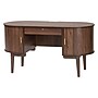 Baxton Studio Hayes 55" Wood Writing Desk, Walnut Brown (268-14658-HIT)~#|#~sp320399546_sc7