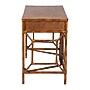 bali & pari Basile 51" Rattan Writing Desk, Marbled Tortoise Brown (272-14498-HIT)~#|#~sp320399586_sc7
