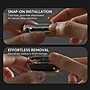 SaharaCase ZeroDamage Integrated Case with Tempered Glass Screen Protector for Apple Watch SE (1/2/3 Gen), Series 4/5/6, 44mm~#|#~sp320404422_sc7