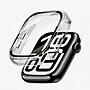 SaharaCase ZeroDamage Integrated Case with Tempered Glass Screen Protector for Apple Watch SE (1/2/3), Series 4/5/6, Clear, 40mm~#|#~sp320404425_sc7