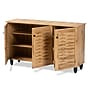 Baxton Studio Winda Wood Shoe Cabinet, Oak Brown and Black (189-11988-HiT)~#|#~sp320460742_sc7