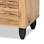 Baxton Studio Winda Wood Shoe Cabinet, Oak Brown and Black (189-11988-HiT)~#|#~sp320460745_sc7