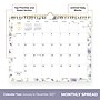 2027 Blue Sky Sincerely Jules 11" x 8.75" Monthly Wall Calendar, White/Purple (164257)~#|#~sp320460756_sc7