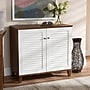 Baxton Studio Coolidge Wood Shoe Cabinet, White and Walnut (163-10392-HiT)~#|#~sp320460775_sc7