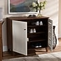 Baxton Studio Coolidge Wood Shoe Cabinet, White and Walnut (163-10392-HiT)~#|#~sp320460776_sc7
