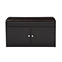 Baxton Studio Margaret Wood Shoe Cabinet, Dark Brown (120-6475-HiT)~#|#~sp320460781_sc7