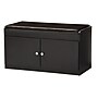 Baxton Studio Margaret Wood Shoe Cabinet, Dark Brown (120-6475-HiT)~#|#~sp320460782_sc7
