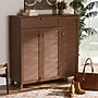 Baxton Studio Coolidge Wood Shoe Cabinet, Walnut (156-9391-HiT)~#|#~sp320460793_sc7
