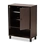 Baxton Studio Rossin Wood Shoe Cabinet, Dark Brown and Black (182-11687-HiT)~#|#~sp320460807_sc7