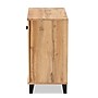 Baxton Studio Coolidge Wood Shoe Cabinet, Oak Brown and Dark Brown (197-11924-HiT)~#|#~sp320460838_sc7