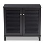 Baxton Studio Coolidge Wood Shoe Cabinet, Gray (156-9555-HiT)~#|#~sp320460870_sc7