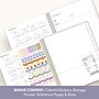 2027 Blue Sky Sincerely Jules 8.5" x 11" Weekly & Monthly Planner, Pink/White (162423)~#|#~sp320460896_sc7