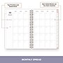 2027 Blue Sky Sincerely Jules 5" x 8" Weekly & Monthly Planner, Pink/White (164240)~#|#~sp320460914_sc7