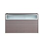 Boss Office Products 71″ Frosted Reception Desk with Reversible Return & B/B/F Pedestal, Driftwood (GROUPB-DW2)~#|#~sp320550713_sc7