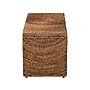 bali & pari Verino Seagrass Storage Ottoman, Natural Brown and Espresso Brown (259-14225-HiT)~#|#~sp320550731_sc7