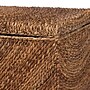 bali & pari Verino Seagrass Storage Ottoman, Natural Brown and Espresso Brown (259-14225-HiT)~#|#~sp320550732_sc7