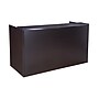 Boss 71" Reception Desk, Return and Pedestal, Mocha (GROUPB-MOC)~#|#~sp320550811_sc7